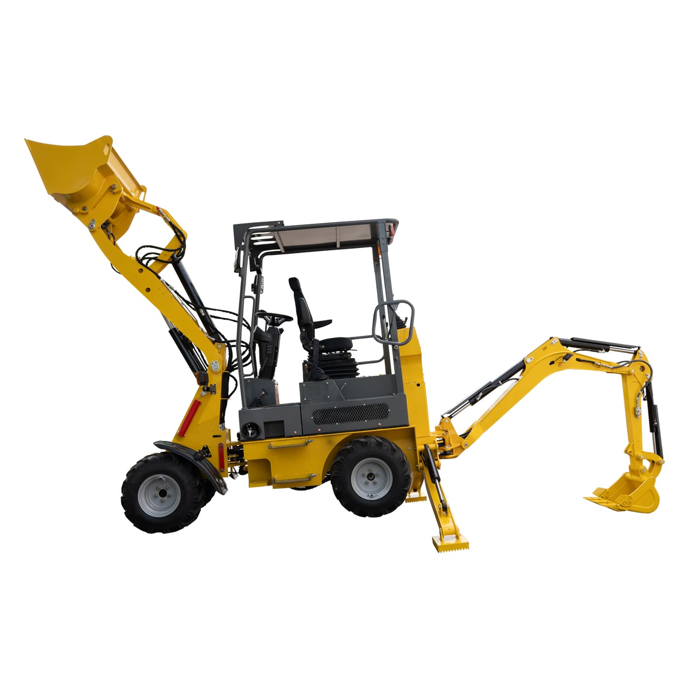 RetroExcavadora Profesional Tdk Machinery 24.6 Hp Con Motor Diésel – 250super