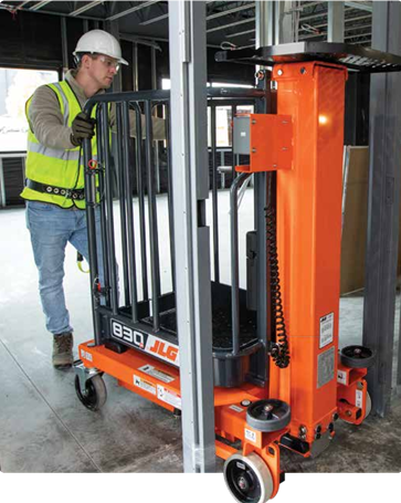 Plataforma de Elevación Eléctrica de Empuje 4.3 Metros, Carga 200 kg 830P.