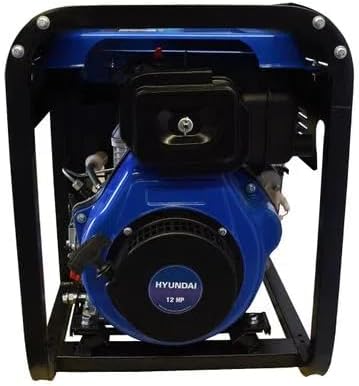 Generador Profesional A Diesel Hyundai 6500 Watts Motor 12 HP Monofásico HYED620XT