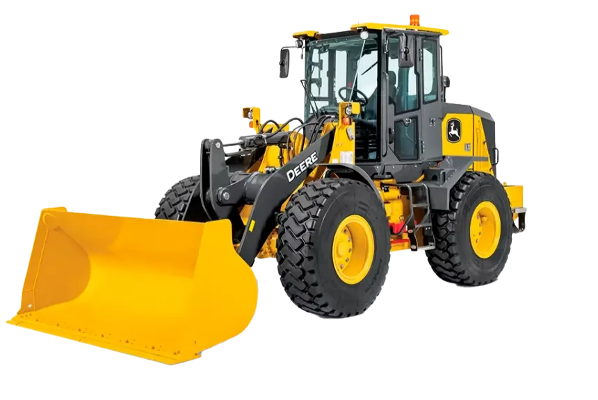 Cargador Frontal John Deere 444G 115 HP, Alta Maniobrabilidad y Potencia