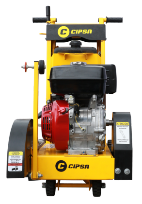 Cortadora de Piso para Concreto CIPSA con Motor a Gasolina Honda de 9 HP para Disco de 14" con Tanque de Agua CCT8-2.0-HJL9-14
