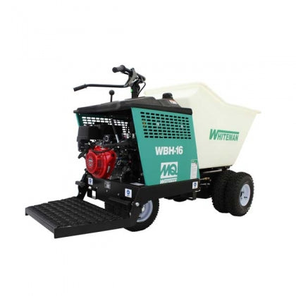 Carretilla Motorizada Buggy con Capacidad de 16 Pies Cúbicos WHITEMAN con Motor a Gasolina Honda de 13 HP WBH-16N