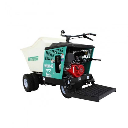Carretilla Motorizada Buggy con Capacidad de 16 Pies Cúbicos WHITEMAN con Motor a Gasolina Honda de 13 HP WBH-16N