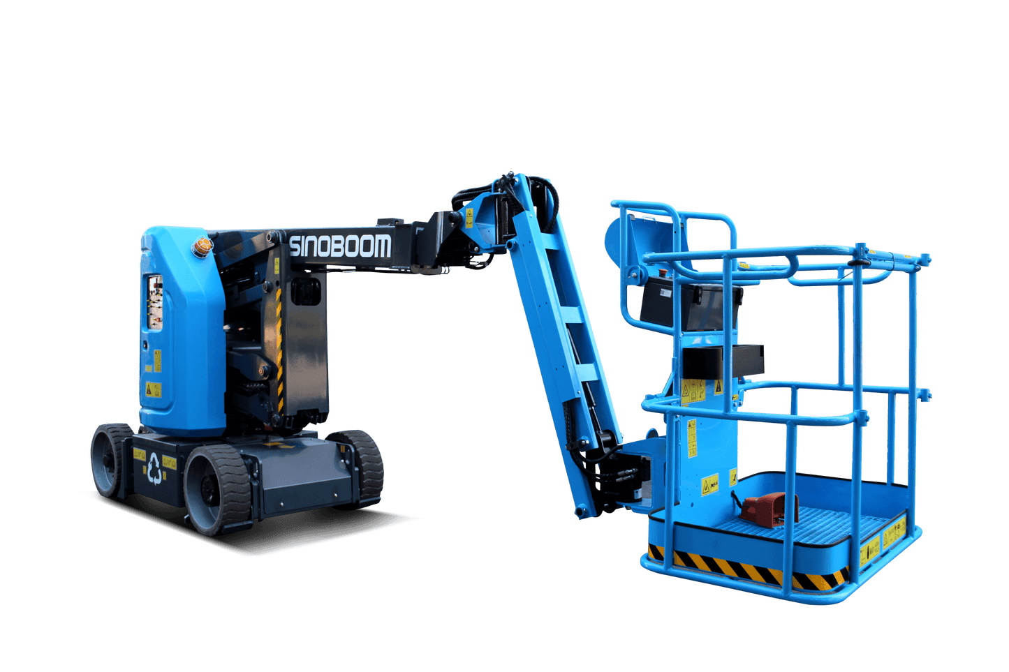 PLATAFORMA ARTICULADA VERTICAL 9.6 METROS ELECTRICA SINOBOOM AB10ERJN