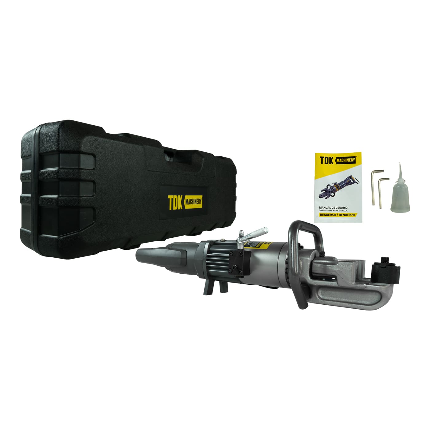 Dobladora De Varilla de Hasta 16 mm Portatil Profesional Tdk Machinery Motor Electrico 1,100 Watts 110V – Bender58