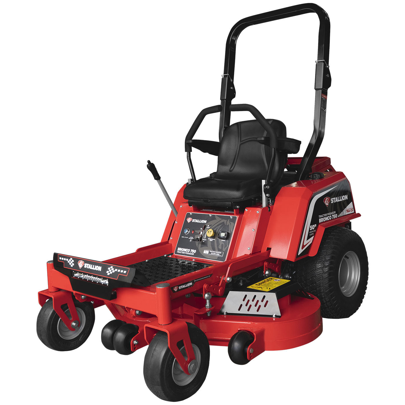 Tractor Podador Giro Cero Profesional Stallion 50 Pulgadas Potencia 24 Hp Arranque Eléctrico – Bronco750