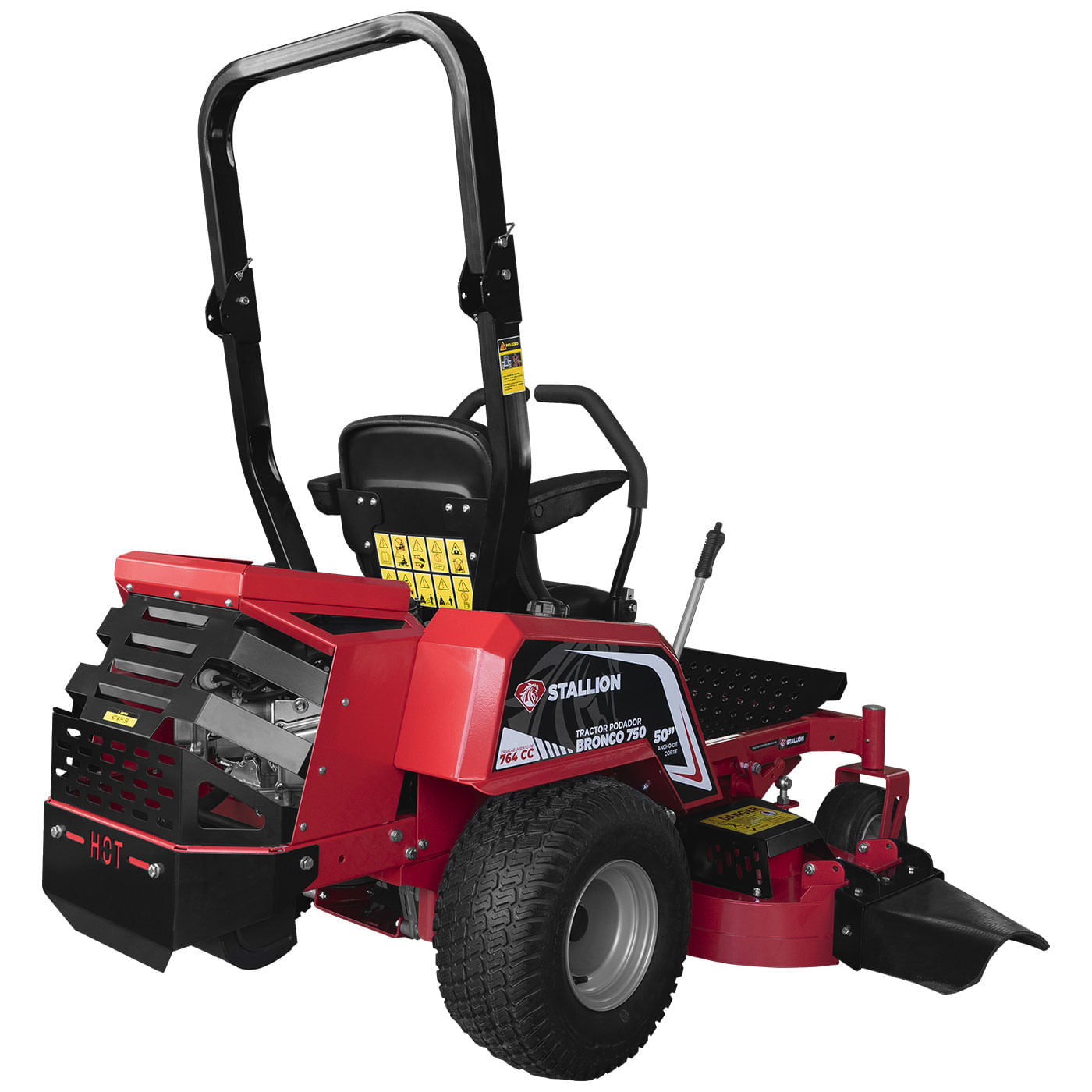 Tractor Podador Giro Cero Profesional Stallion 50 Pulgadas Potencia 24 Hp Arranque Eléctrico – Bronco750