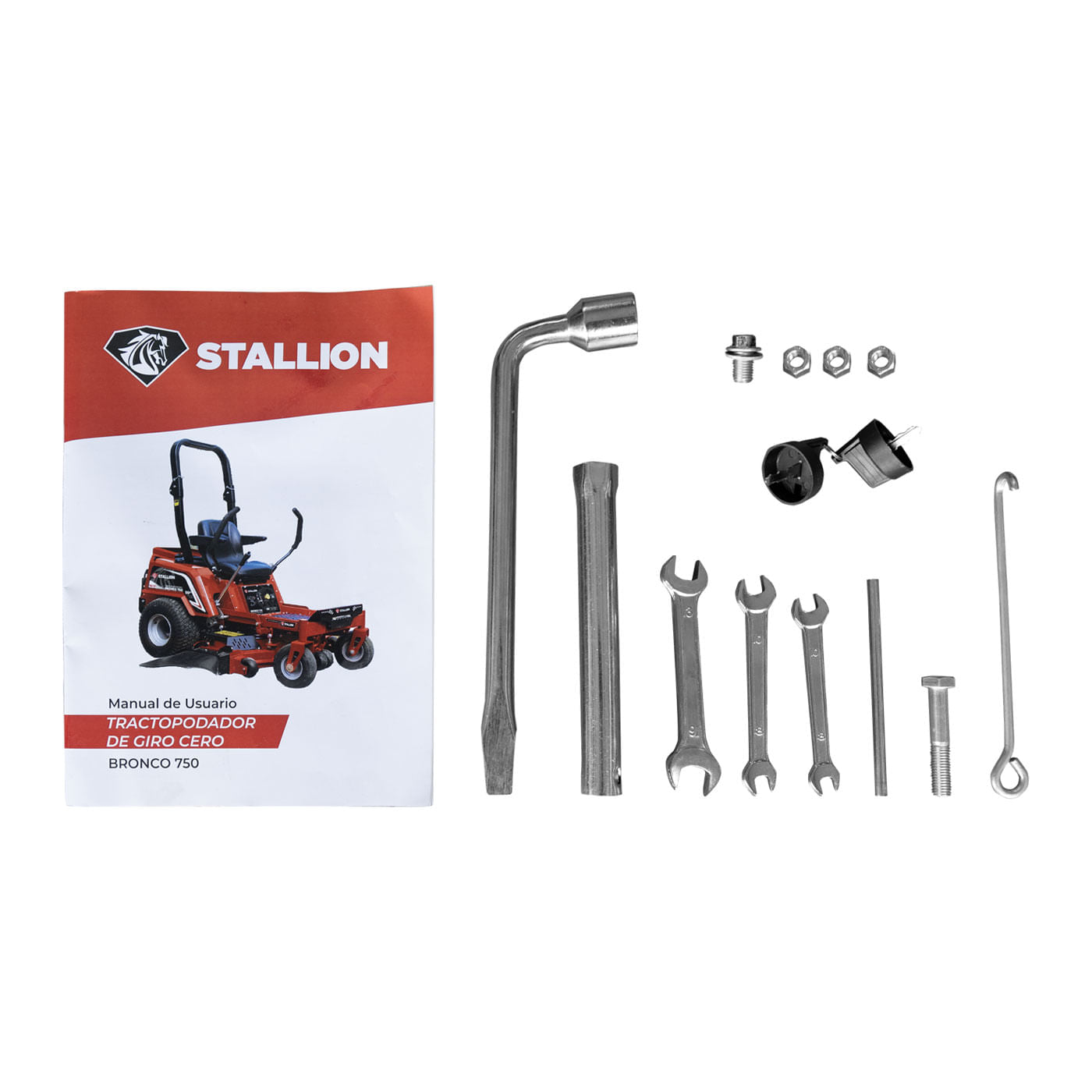 Tractor Podador Giro Cero Profesional Stallion 50 Pulgadas Potencia 24 Hp Arranque Eléctrico – Bronco750