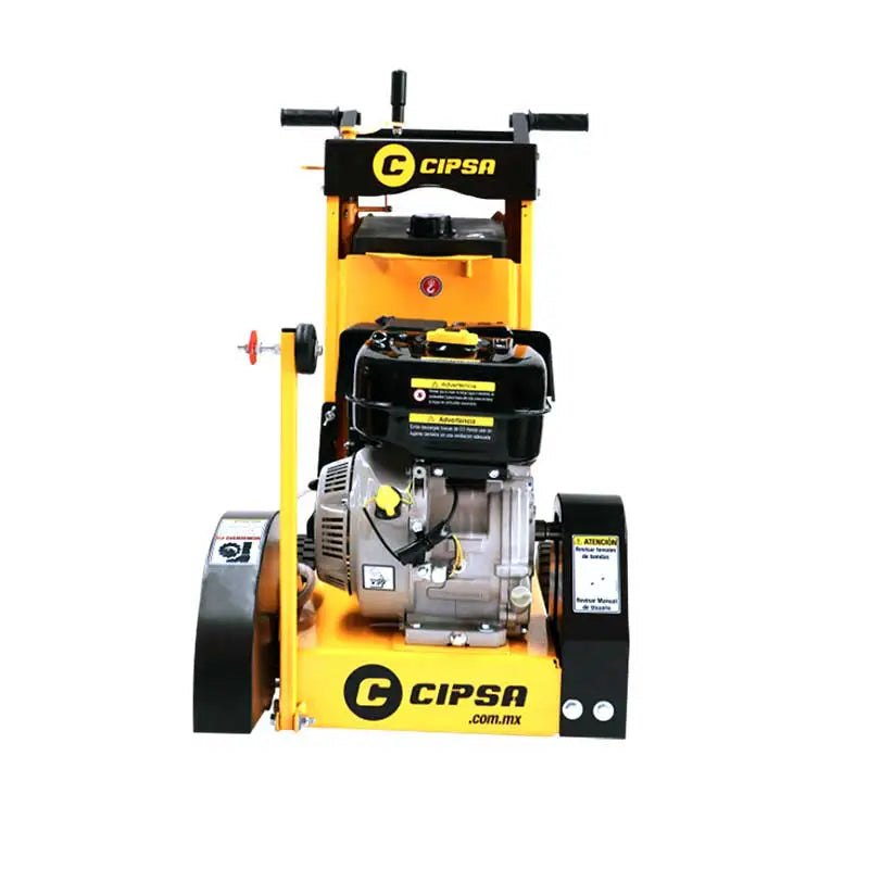 Cortadora de Piso para Concreto CIPSA con Motor a Gasolina Mpower de 9 HP para Disco de 14" con Tanque de Agua CCT8-2.0-MP9-14
