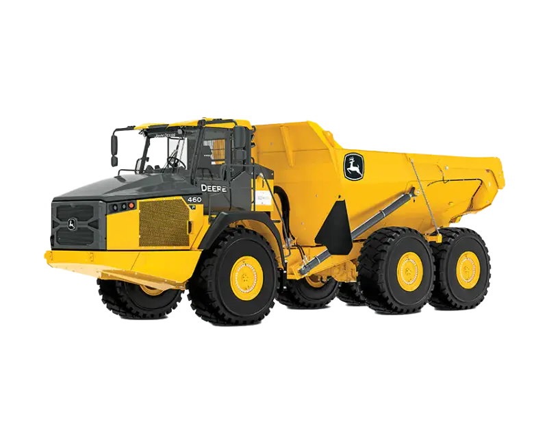 Camión De Volteo Articulado John Deere 460P Transporte Pesado en Terreno Difícil