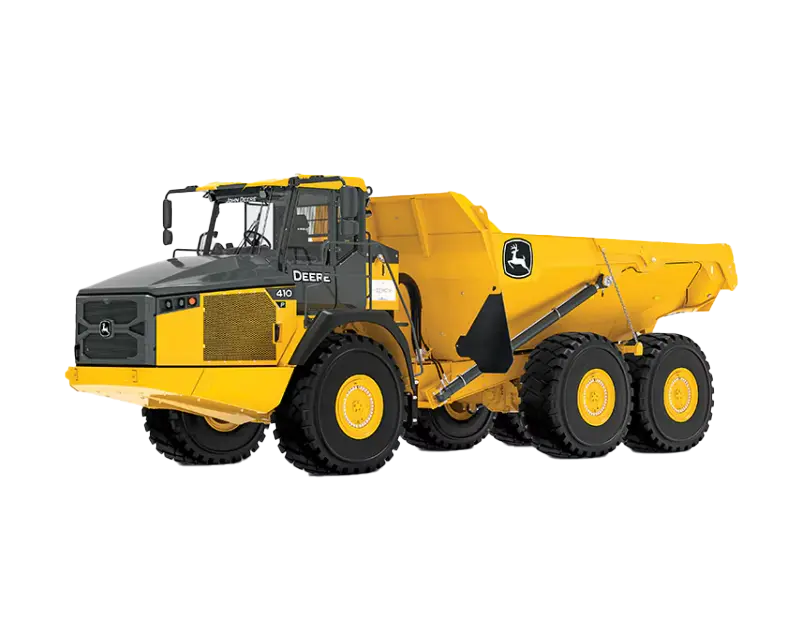 Camion de Volteo Articulado John Deere 410P Maquinaria Pesada para Terreno Extremo