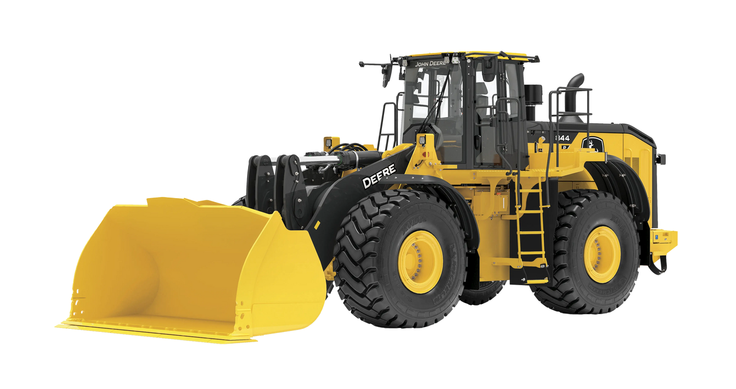 Cargador Frontal John Deere 844P 380 HP, Potencia Industrial para Minería y Construcción