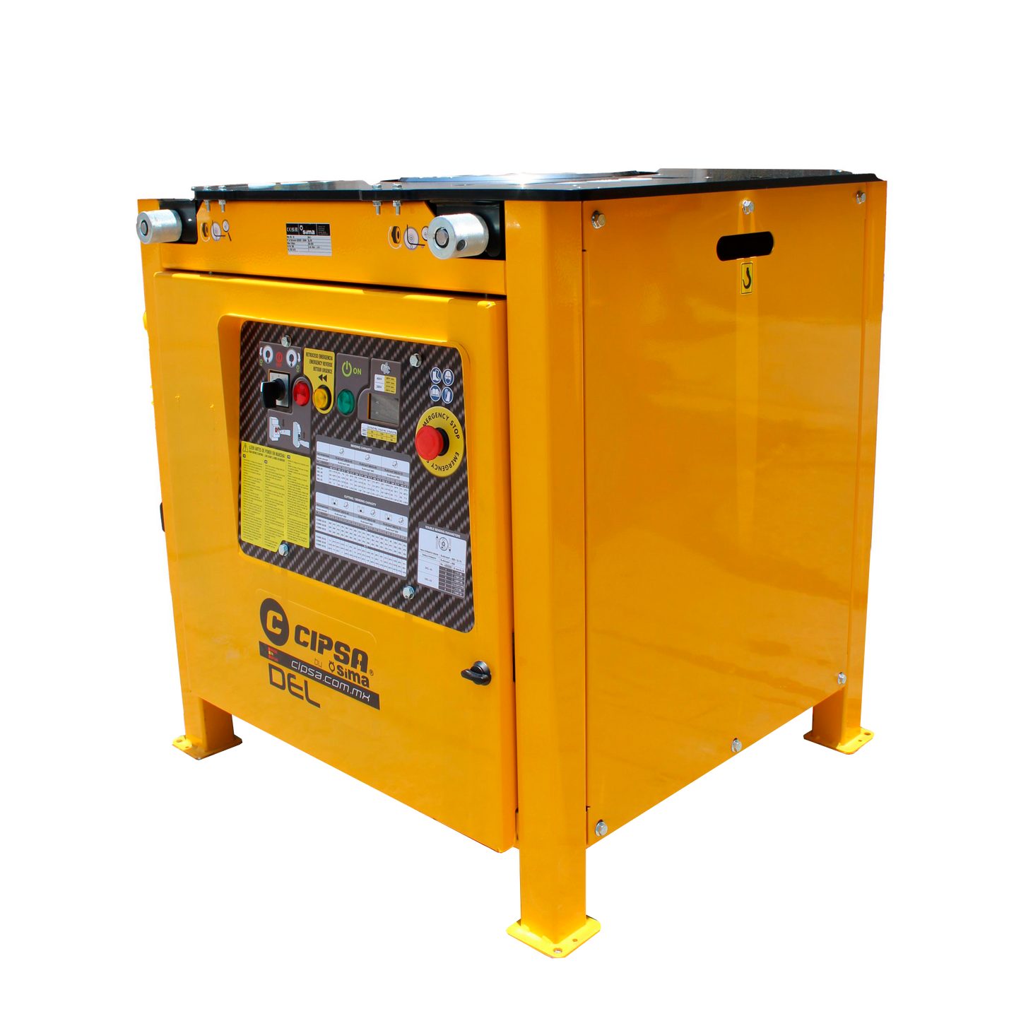 Dobladora de Varilla Electrica Cipsa Varilla Hasta 1 1/2 Pulgada Motor Trifasico 220V DEL52