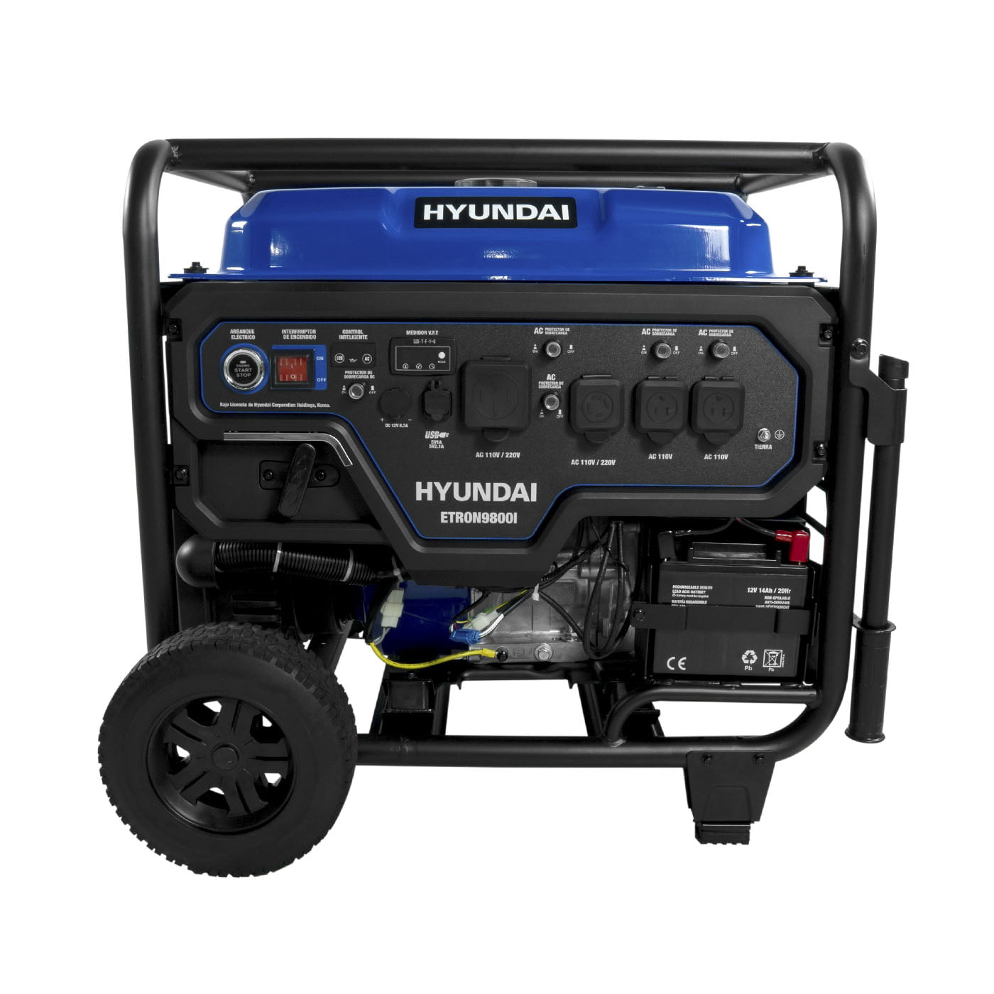 Generador a Gasolina Inverter de 9500w Monofasico 110v/220v – Etron9800i