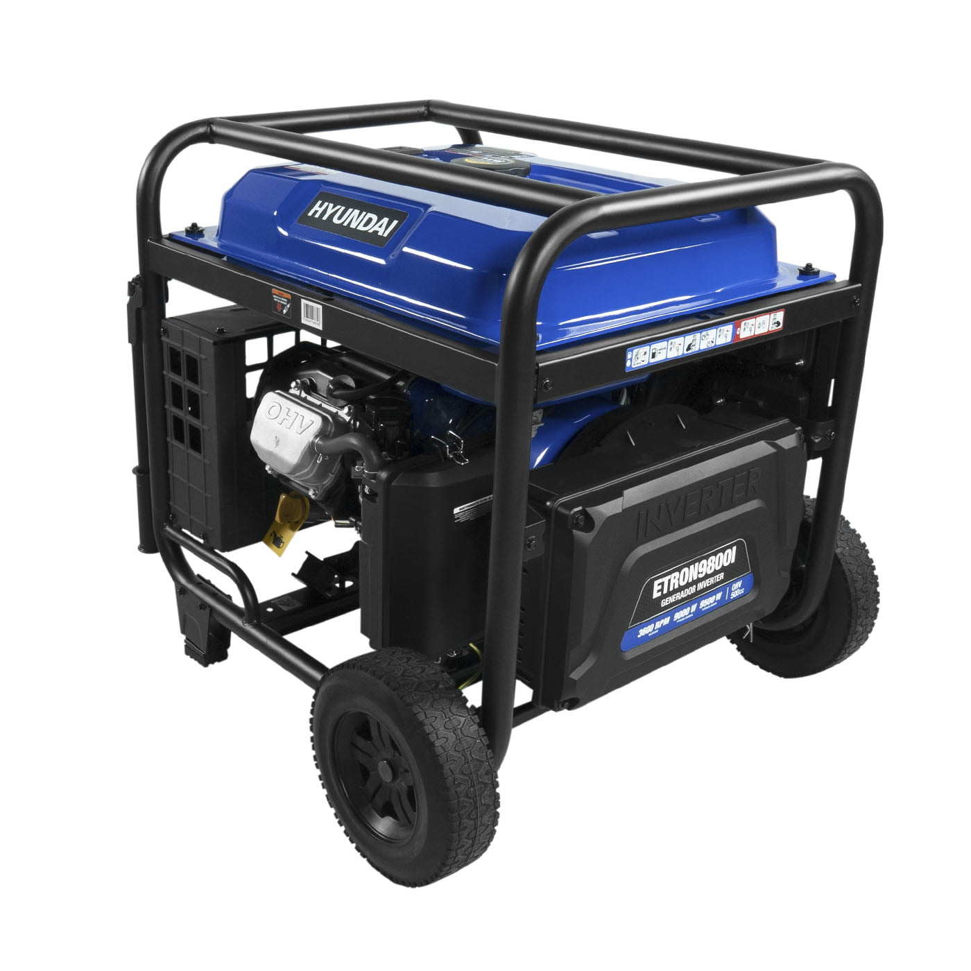 Generador a Gasolina Inverter de 9500w Monofasico 110v/220v – Etron9800i