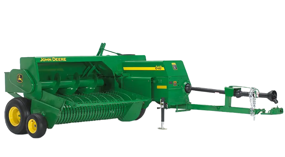 Empacadora John Deere 348 Pacas Rectangulares de Alta Densidad para Forraje