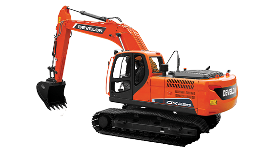 Excavadora Develon DX220LCA-2 20.8 Toneladas Potencia, Precisión y Rendimiento