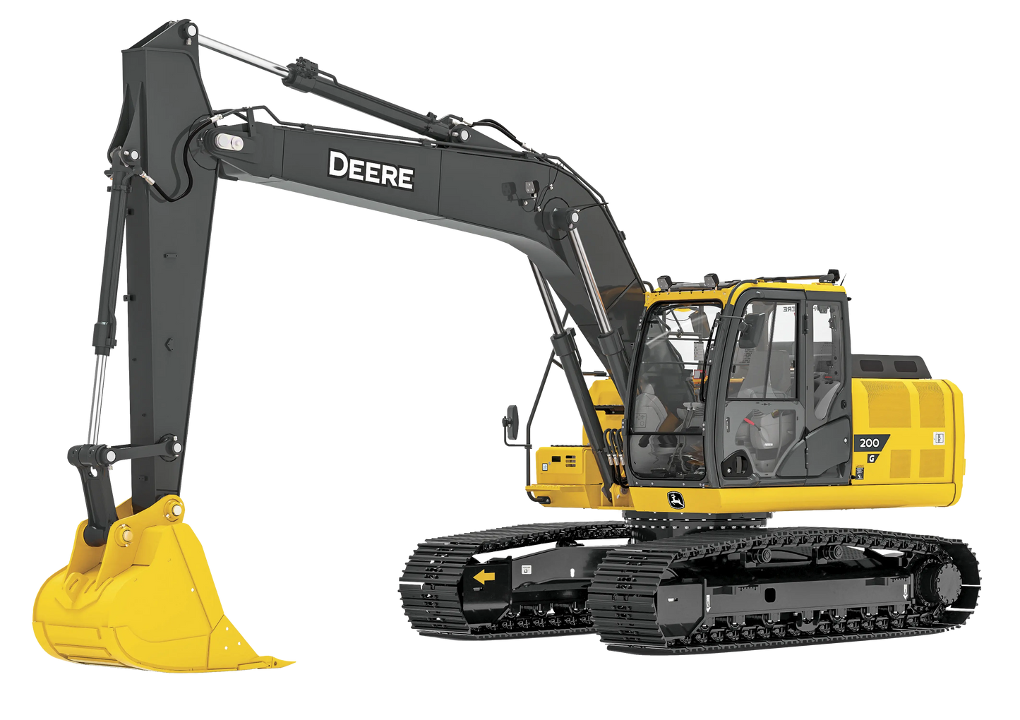 Excavadora John Deere 200G Potencia, Precisión y Eficiencia para Obras de Alto Rendimiento