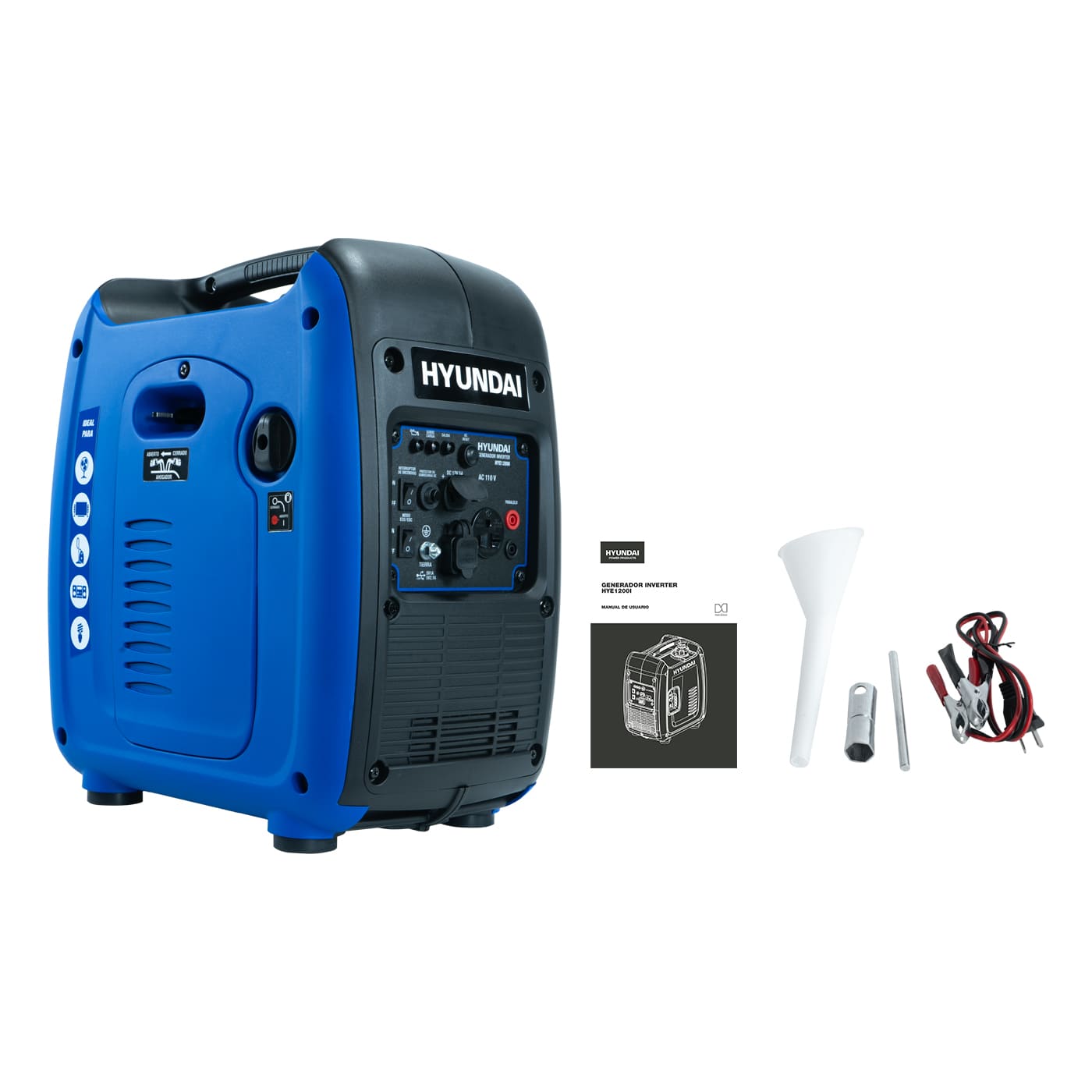 Generador Profesional Inverter 1000 Watts Motor 1.3 Hp 110v/60hz – Hye1200i