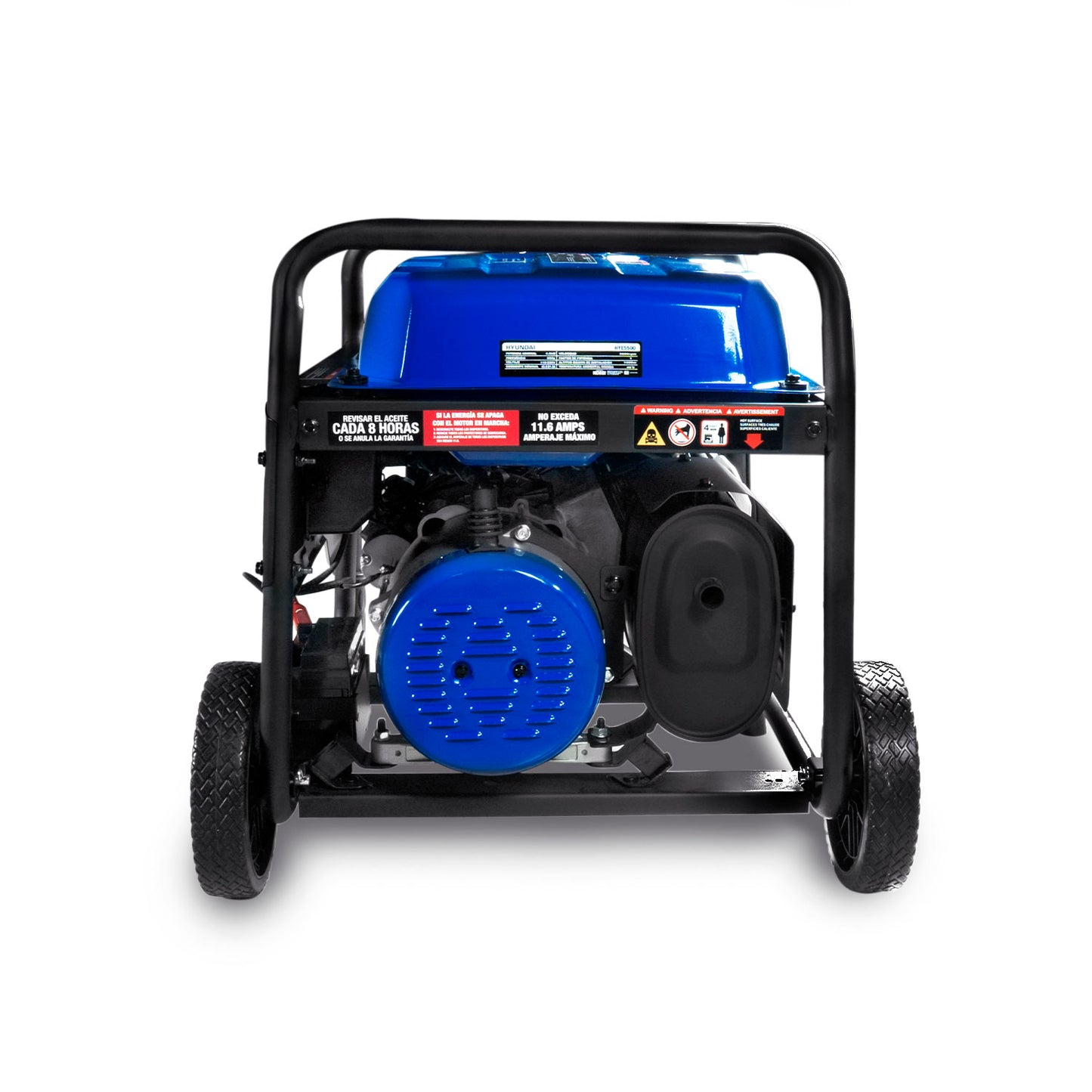 Generador a Gasolina Hyundai 5500 Watts Portatil Monofasico 110V - 220V Motor 10 Hp HYE5500