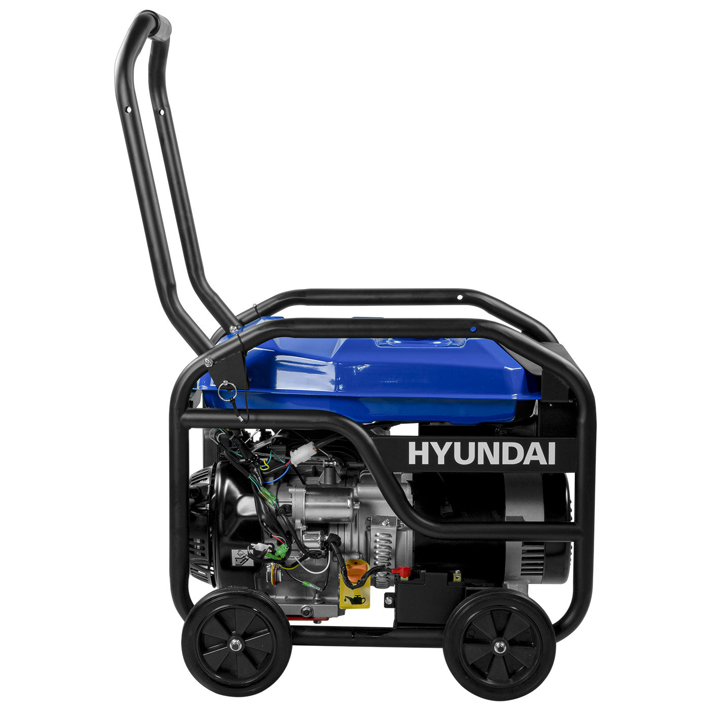 Generador a Gasolina Hyundai 7250 Watts Portatil Monofasico 110V - 220V Motor 15 Hp HYE7250