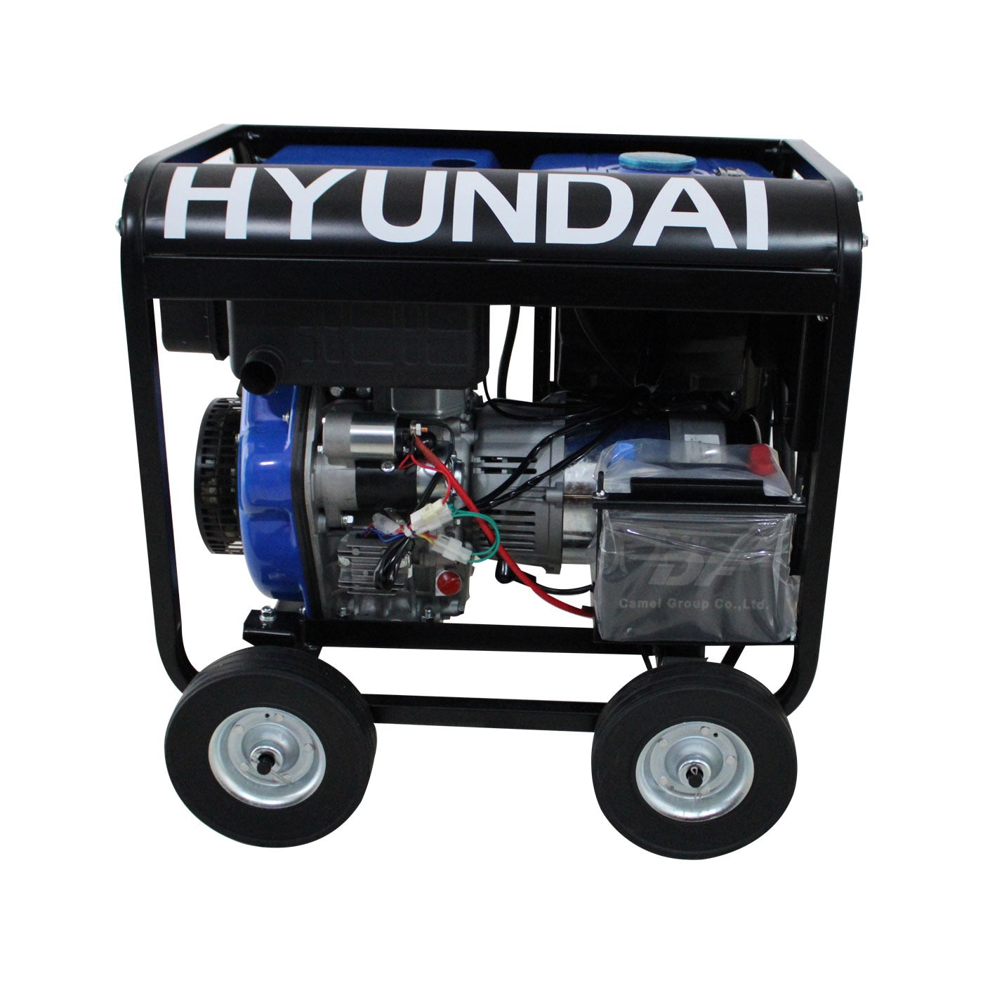 Generador Electrico Profesional a Diésel 6000 Watts Motor 10 Hp Monofásico 110/220V – Hyed600xt