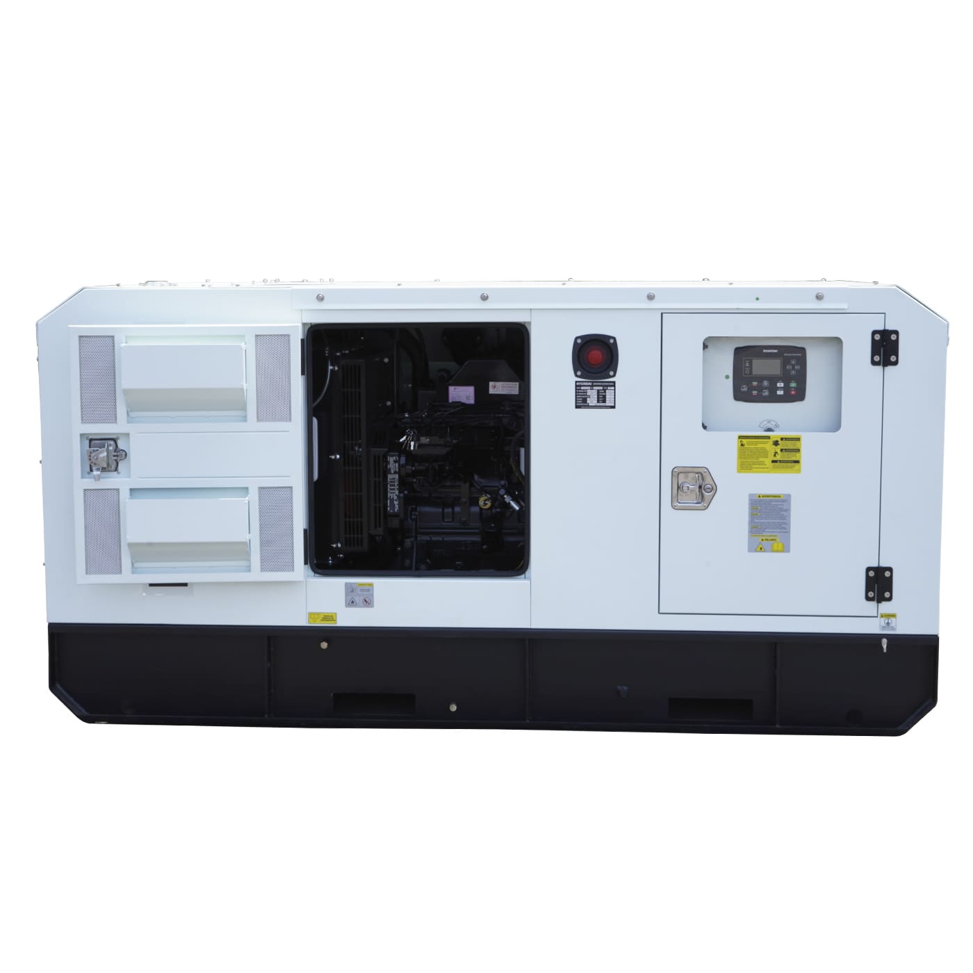 Generador Estacionario Planta de Emergencia 50kw 63kva Motor Cummins a Diesel Tablero de Transferencia ATS Trifasico 220v Hyundai HYEGE50CUM