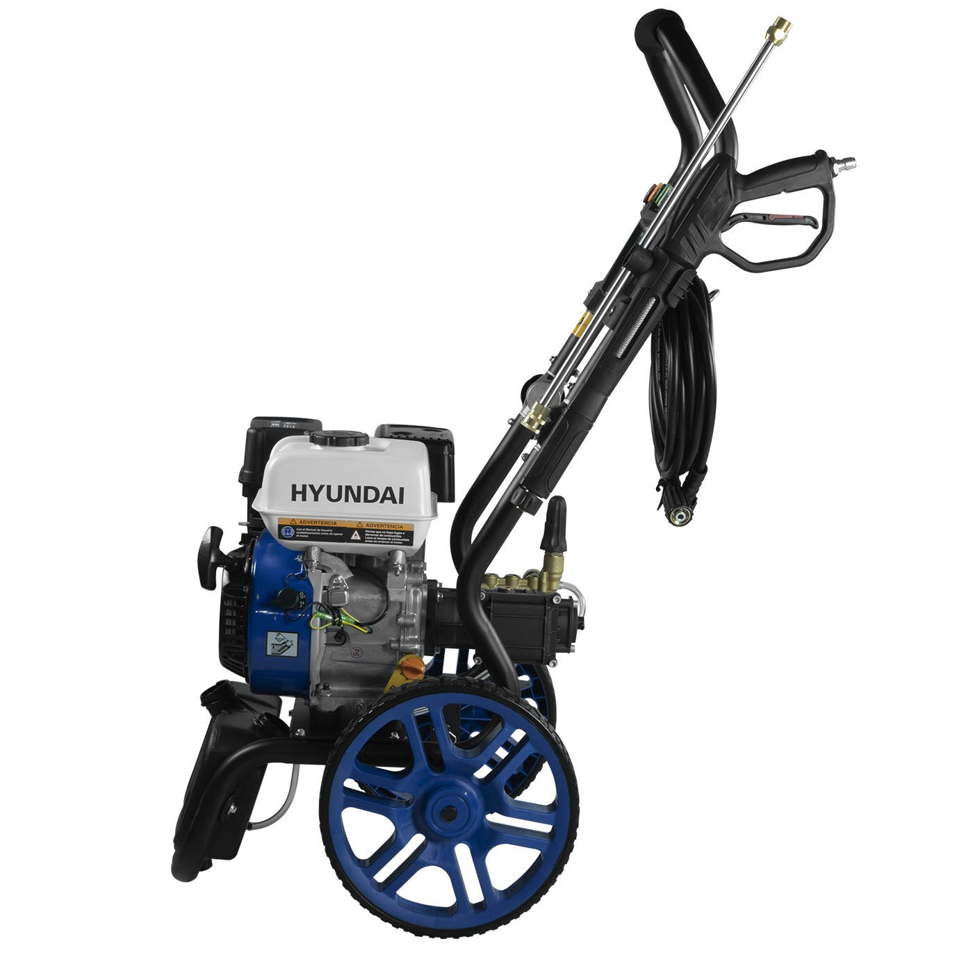 Hidrolavadora A Gasolina 3200 PSI 220 BAR Motor 7 hp Bomba Triplex Hyundai Con Base Abatible – Hyp3350