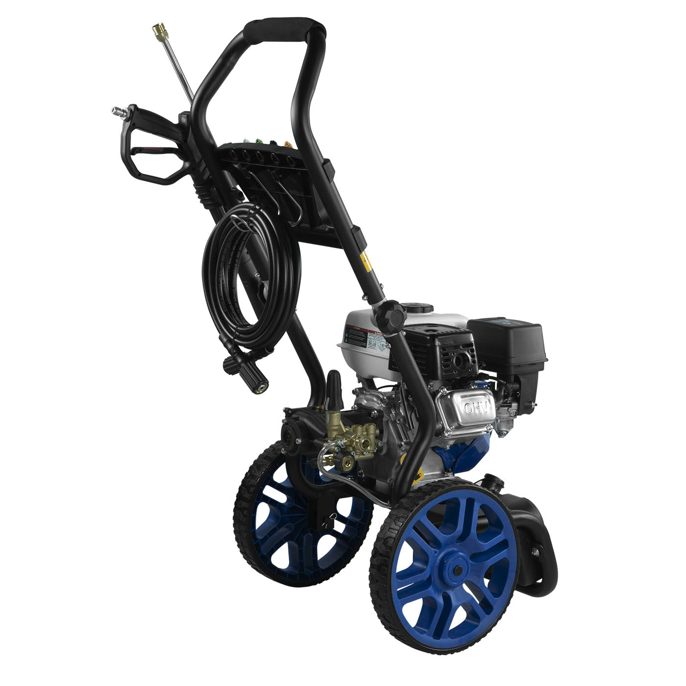 Hidrolavadora A Gasolina 3200 PSI 220 BAR Motor 7 hp Bomba Triplex Hyundai Con Base Abatible – Hyp3350