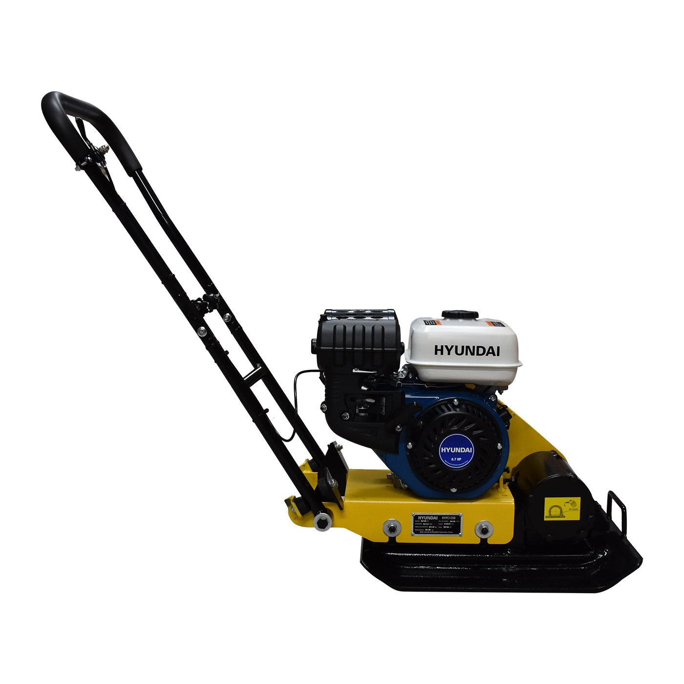 Placa Vibratoria Compactadora Profesional Hyundai Con Motor Hyundai 6.7 Hp – HYPC1250A