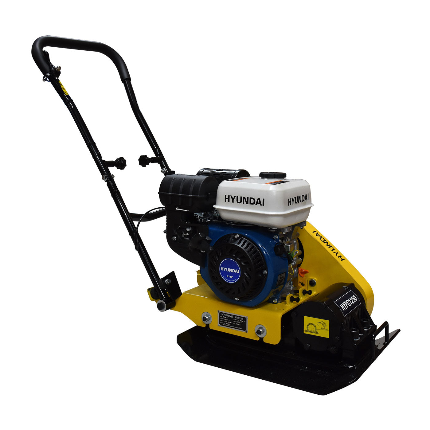 Placa Vibratoria Compactadora Profesional Hyundai Con Motor Hyundai 6.7 Hp – HYPC1250A