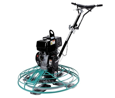 Allanadora de 36" de Diametro WHITEMAN con Motor a Gasolina Mpower 6.5 HP Manubrio Estándar Multiquip J36LE + SXH + CIP168F-2B