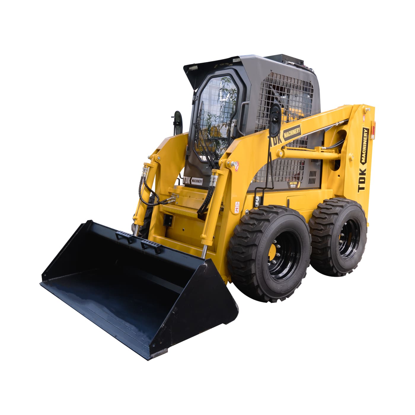 Minicargador Sobre Ruedas 1 Tonelada Motor Yanmar a Diesel 85 Hp Tdk Machinery – Mg1100