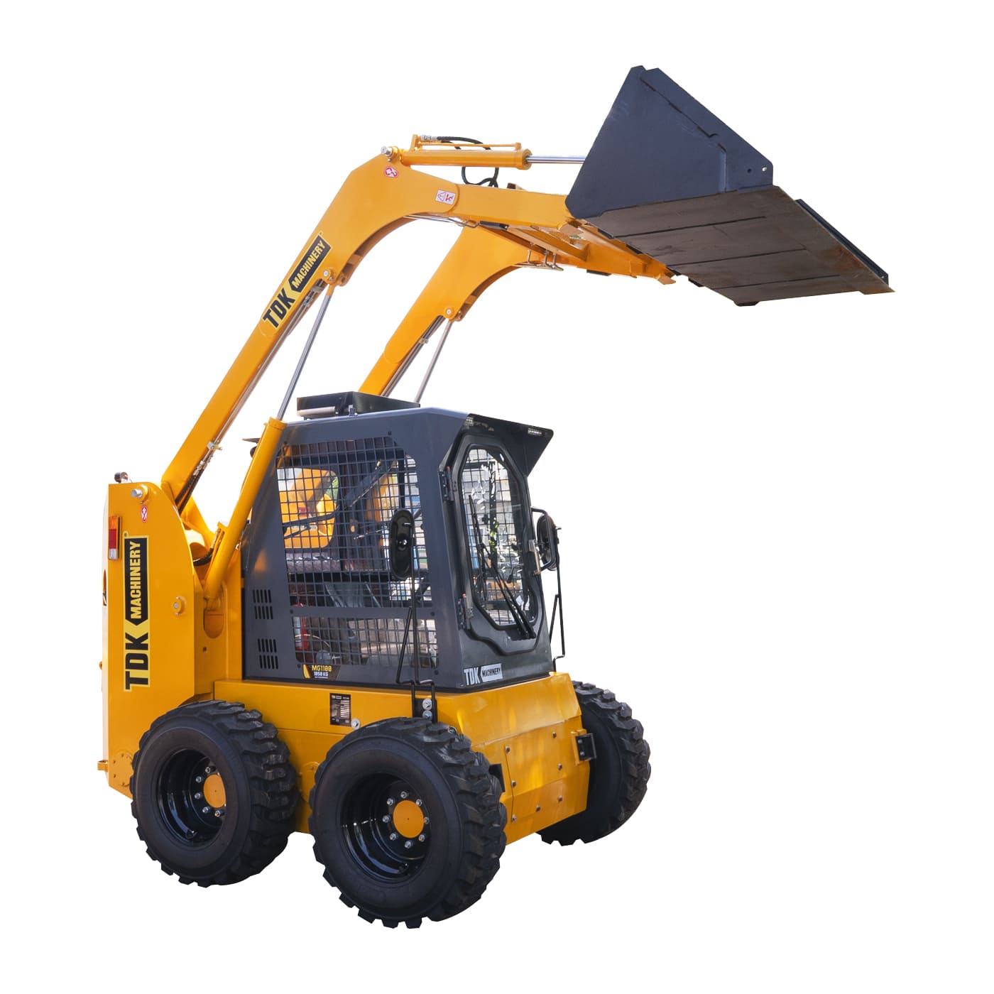 Minicargador Sobre Ruedas 1 Tonelada Motor Yanmar a Diesel 85 Hp Tdk Machinery – Mg1100