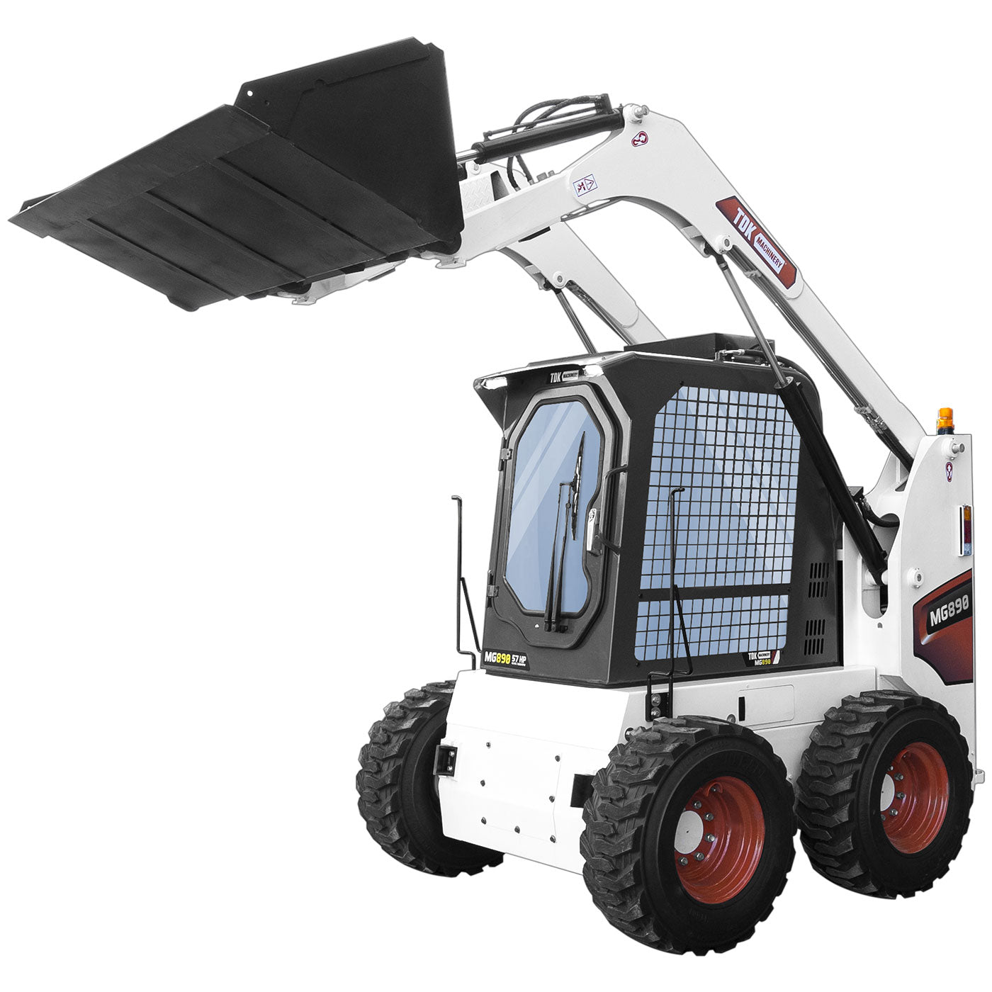 Minicargador Sobre Ruedas 850kg Motor Yanmar a Diesel 57 Hp Tdk Machinery – Mg890