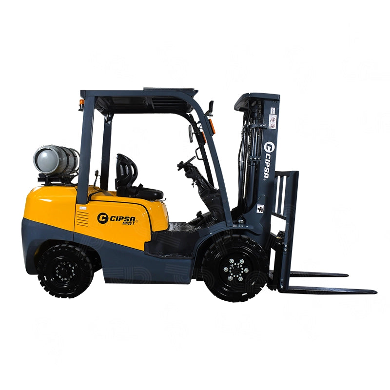 Montacargas CIPSA Capacidad 2.5 Toneladas uso Gasolina - Gas LP MN25T