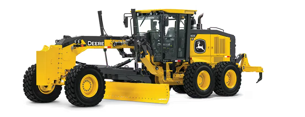 Motoniveladora John Deere 622P Precisión, Potencia y Control Total en Terreno