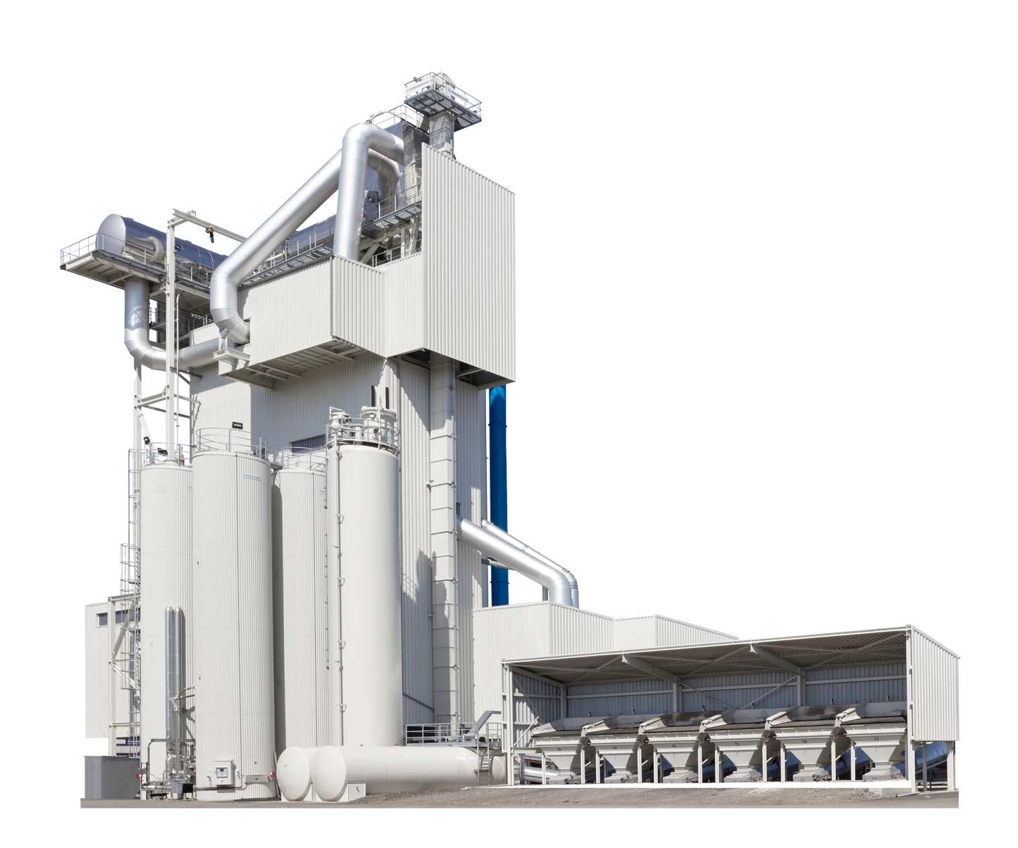 Planta de Asfalto BENNINGHOVEN RPP Capacidad 320 a 400 Ton / Hora Equipo Estacionario
