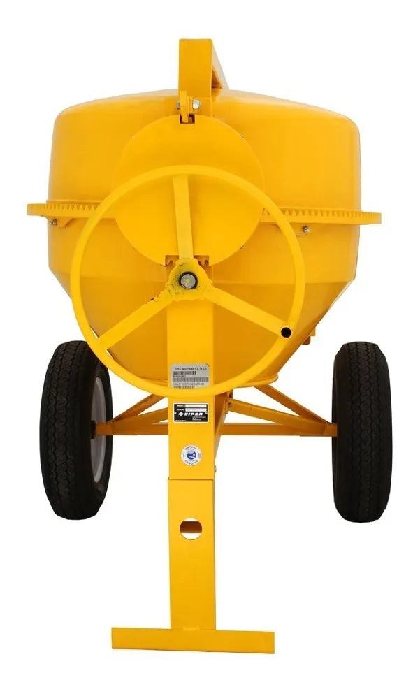 Revolvedora de Concreto Maxi 10 CIPSA de 1 Saco de Capacidad con Motor a Gasolina Honda de 9 HP Olla de Acero Remolcable M10SHJL9