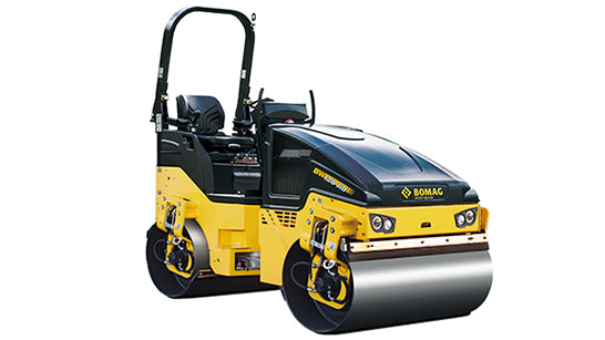 Rodillo Doble BOMAG BW 120 AD-5 2.7 Toneladas Compactación Profesional para Asfalto y Terracería