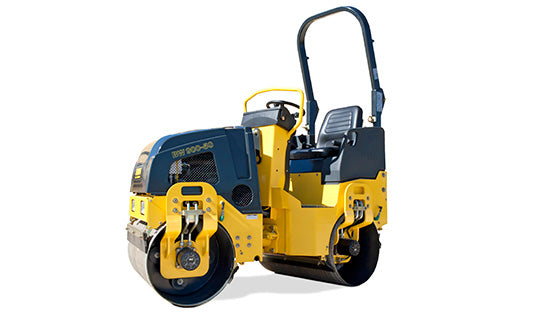 Rodillo Doble BOMAG BW 900-50 1.2 Toneladas Compactación Precisa para Obras Urbanas