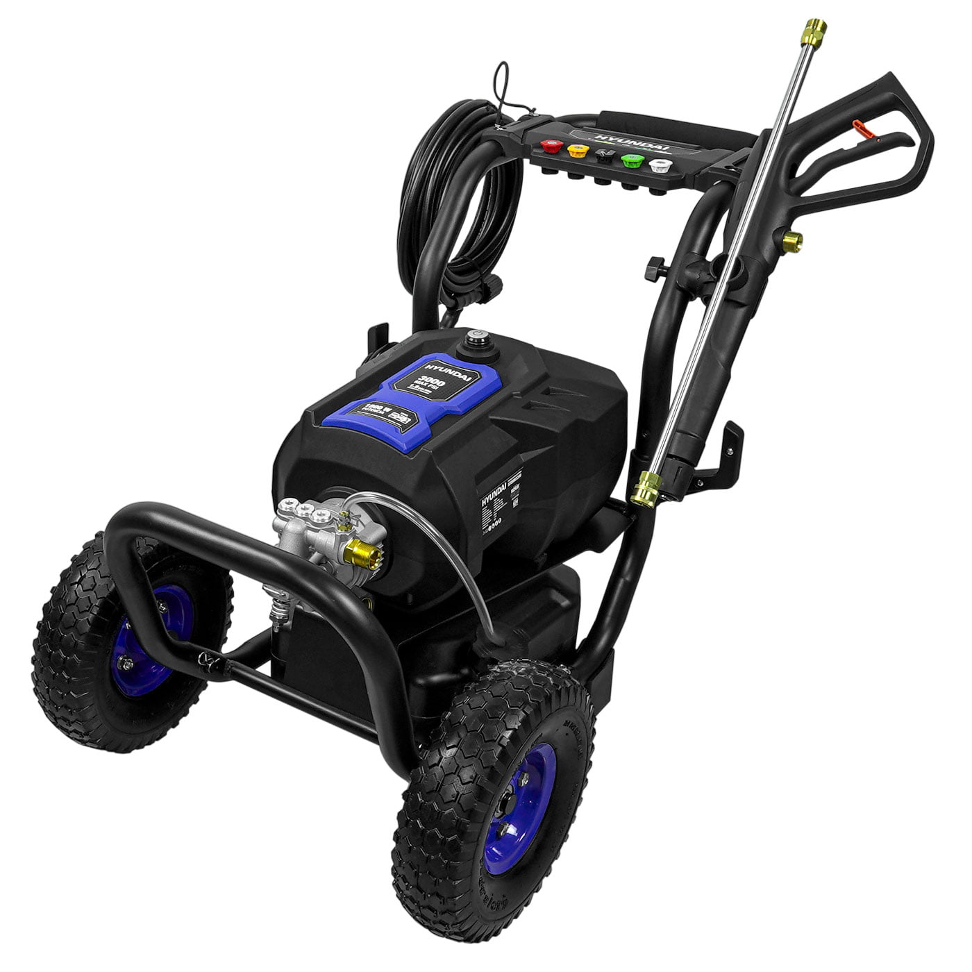Hidrolavadora Eléctrica Profesional 3000 PSI Hyundai Motor Monofasico 1.8kw 120V – Storm3200