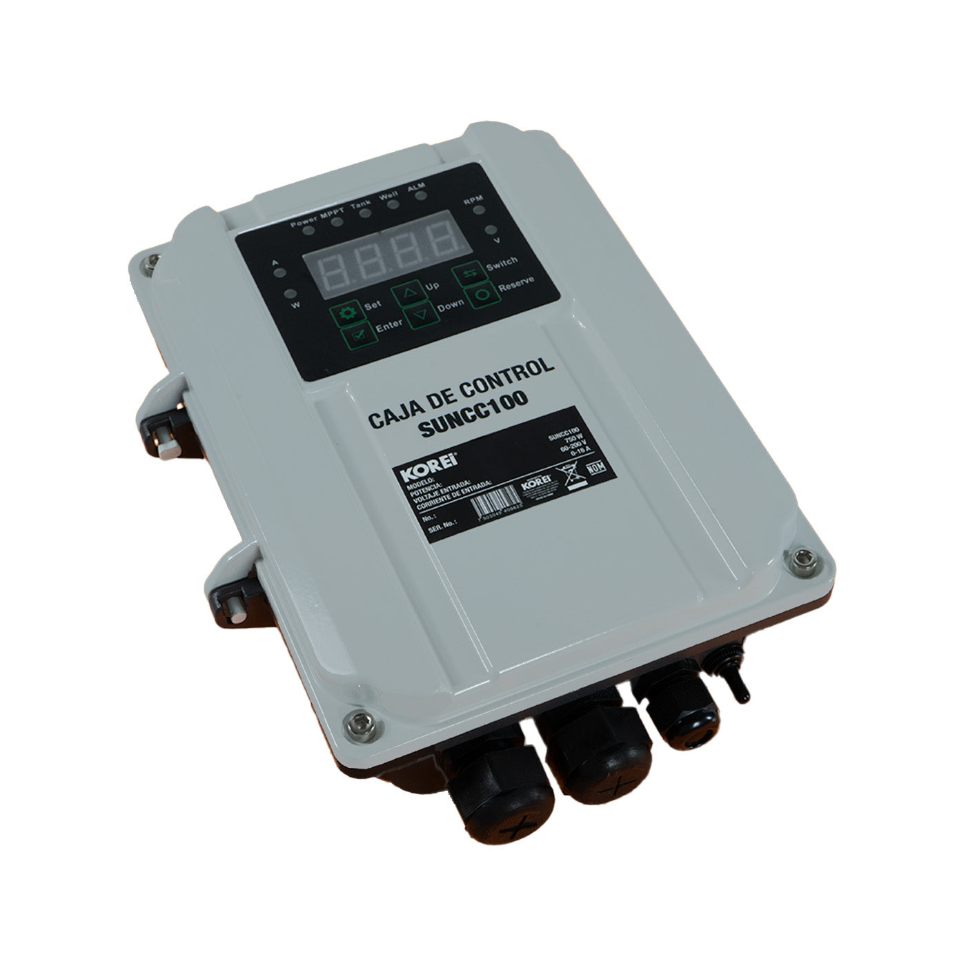 Bomba de Agua Sumergible Solar 1 hp Con 2 Paneles Solares Y Caja De Control Inverter Uso Profesional Hyundai – Sun100X