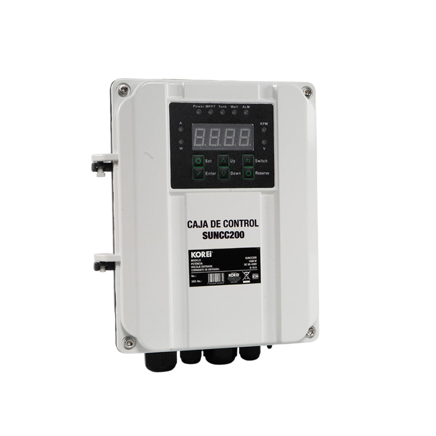 Bomba de Agua Sumergible Solar 2 hp Con 4 Paneles Solares Y Caja De Control Inverter Uso Profesional Hyundai – Sun200X