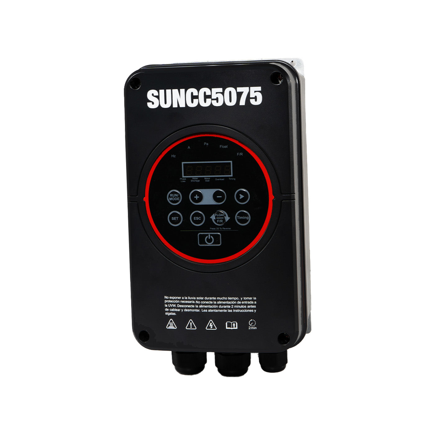 Bomba de Agua Sumergible Solar 5 hp Con 8 Paneles Solares Y Caja De Control Inverter Uso Profesional Hyundai – Sun500x