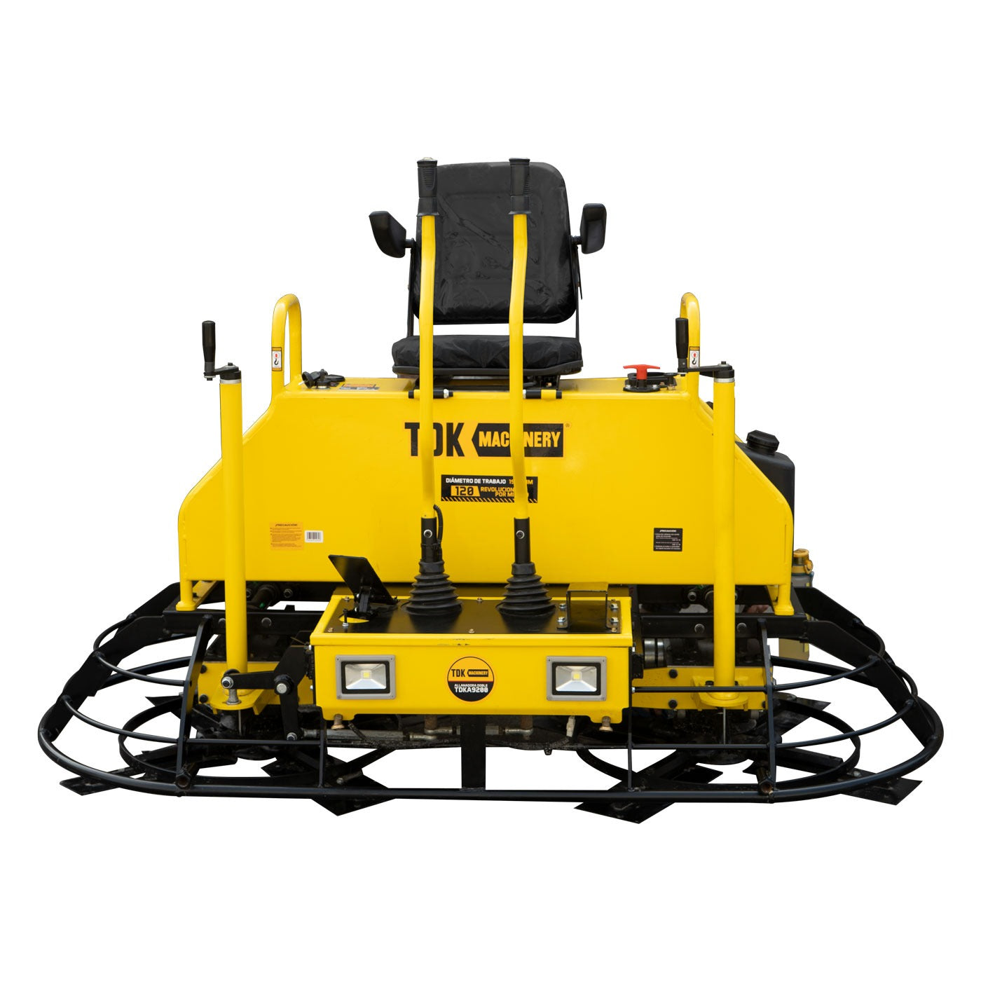 Allanadora Doble Profesional 36 pulgadas x 2 Tdk Machinery Con Motor a Gasolina 25 Hp – Tdka9200
