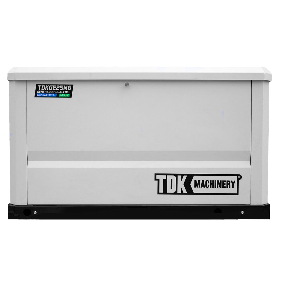 Planta de Emergencia Generador Estacionario Profesional 22 kw Trifasico a Gas Tdk Machinery ATS INCLUIDO – TDKGE25NG