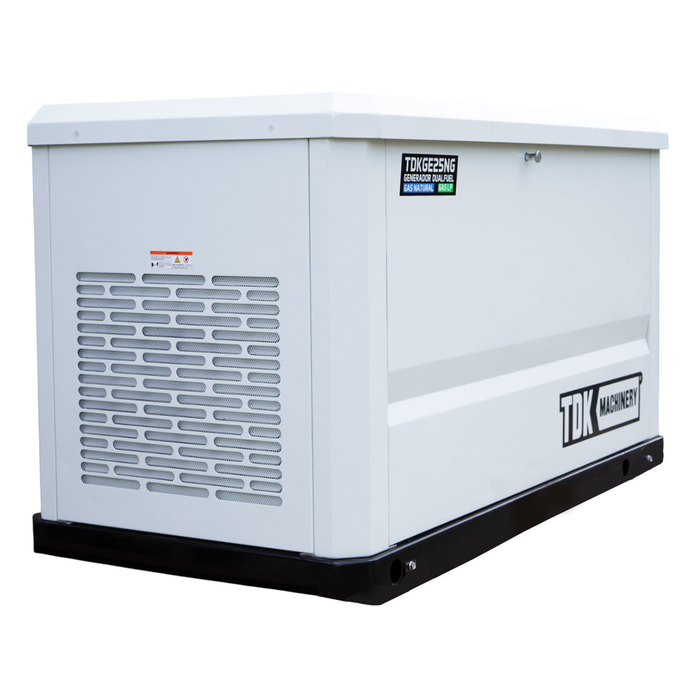 Planta de Emergencia Generador Estacionario Profesional 22 kw Trifasico a Gas Tdk Machinery ATS INCLUIDO – TDKGE25NG