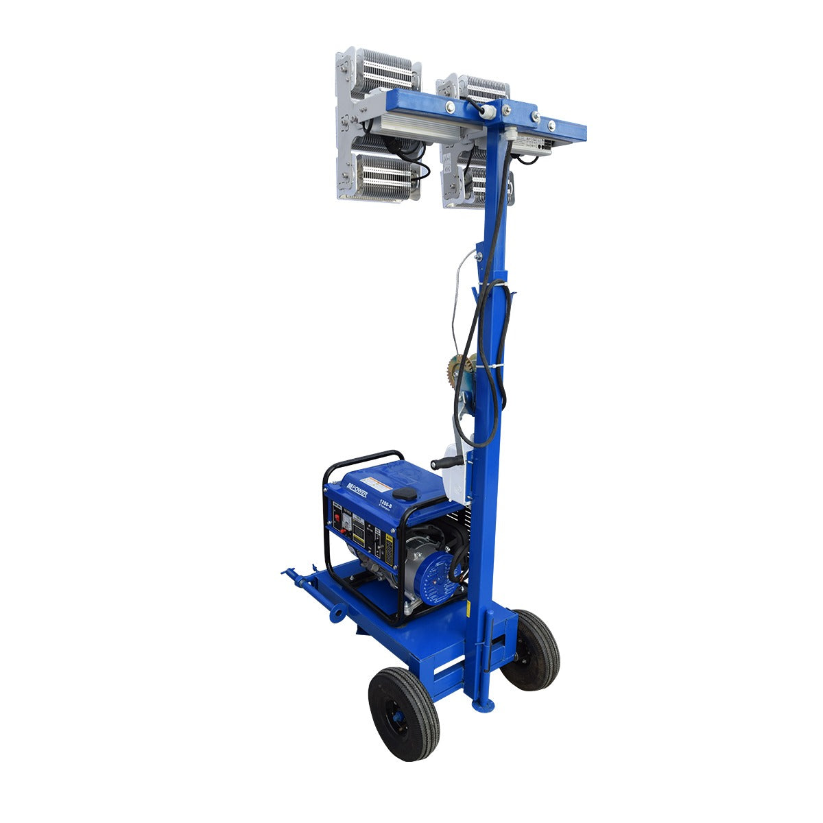 Torre de Iluminacion Mpower 2 Focos LED 2x300w Sin Generador TI2LED