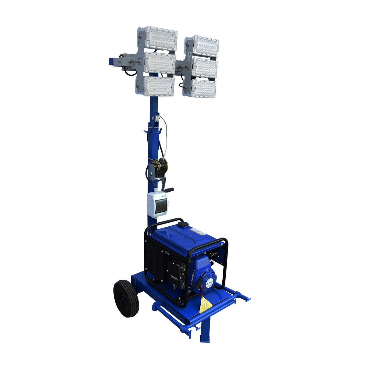 Torre de Iluminacion Mpower 2 Focos LED 2x300w Sin Generador TI2LED